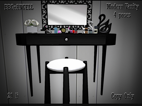Second Life Marketplace - *BBG* Modern Vanity w/Poses